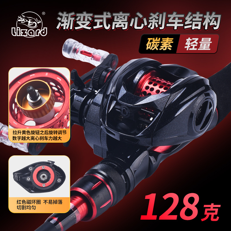 Ice Fishing Line - Carrete de Pesca Ultraligero de Carbono