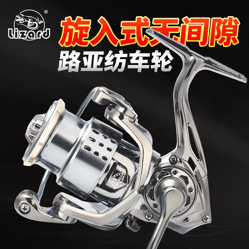 Ice Fishing Line - Carrete de Pesca Giratorio con Bobina