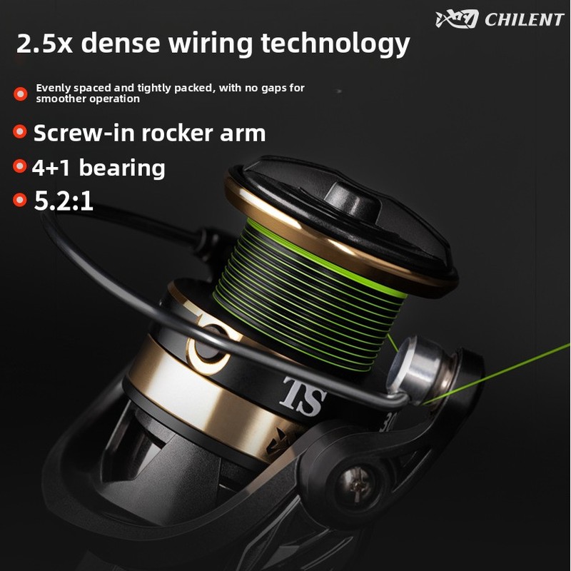 Ice Fishing Line - Carretes de pesca de vanguardia con