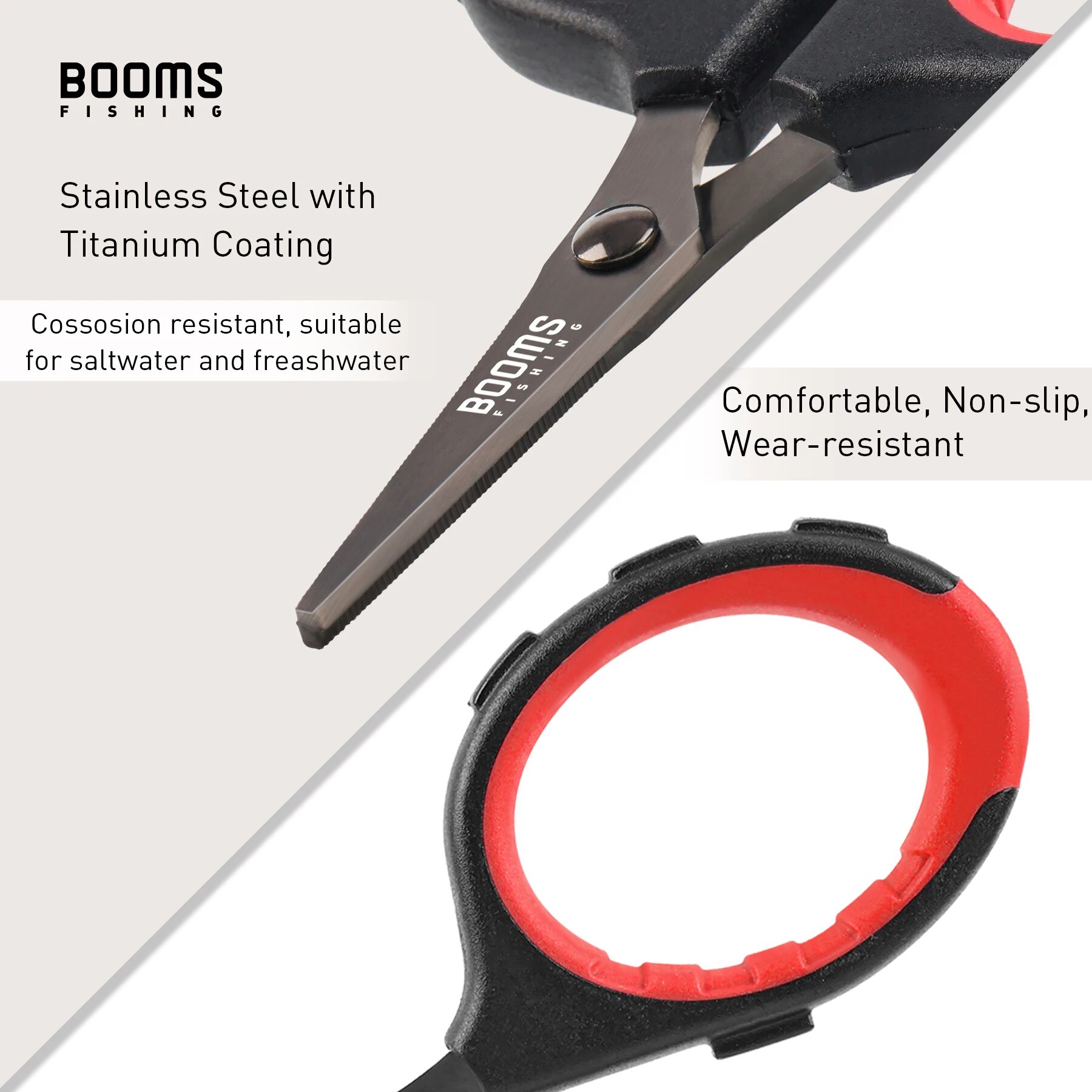 Booms Fishing S05 tijeras de a - Fishing Line Cutter reseña y precio