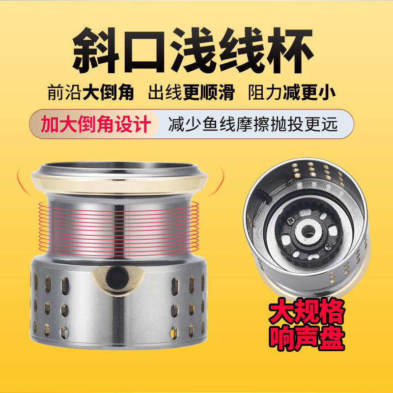 Carrete de Pesca Giratorio con - Ice Fishing Line reseña y precio