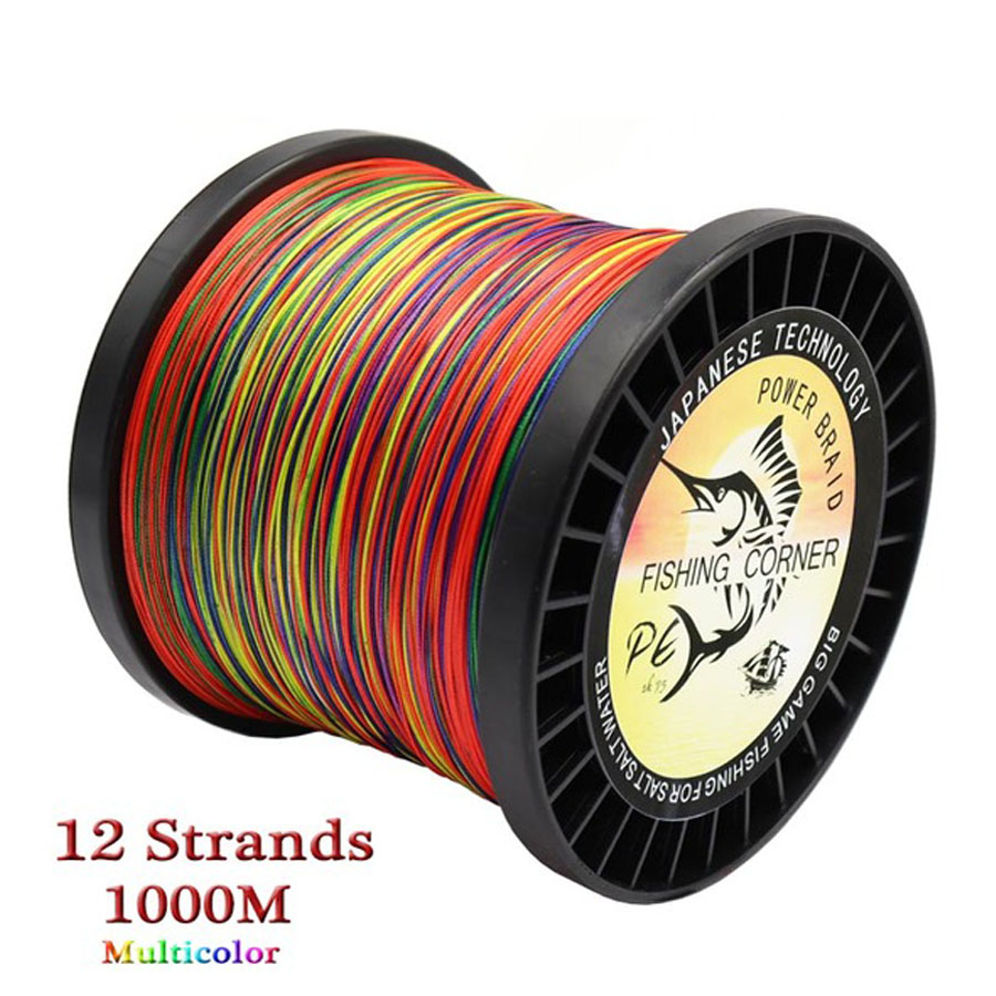 Línea de pesca trenzada de 12  - Ice Fishing Line reseña y precio