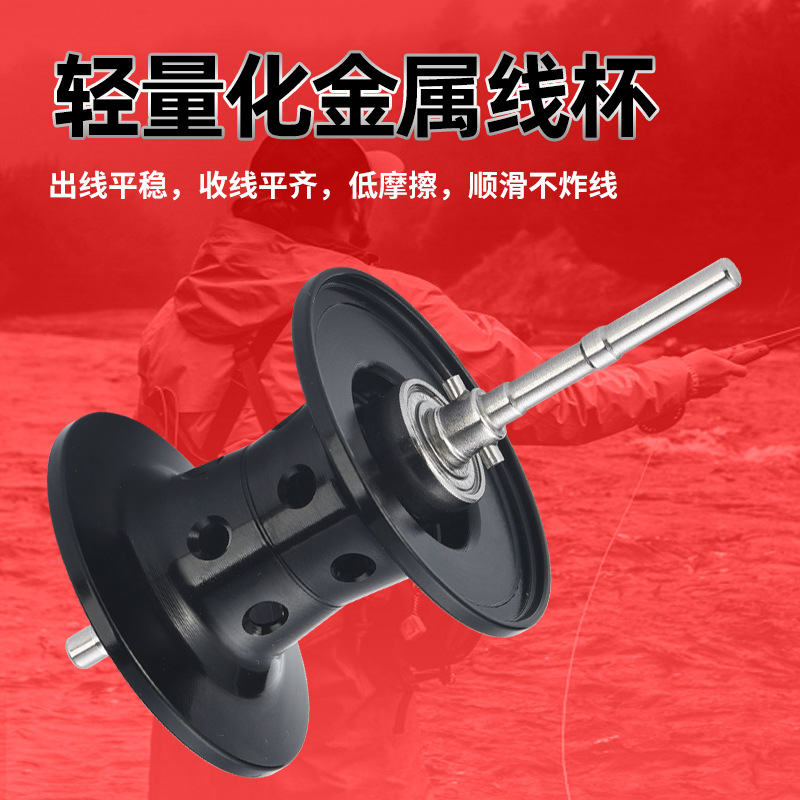 Carrete de Pesca de Alta Veloc - Ice Fishing Line reseña y precio
