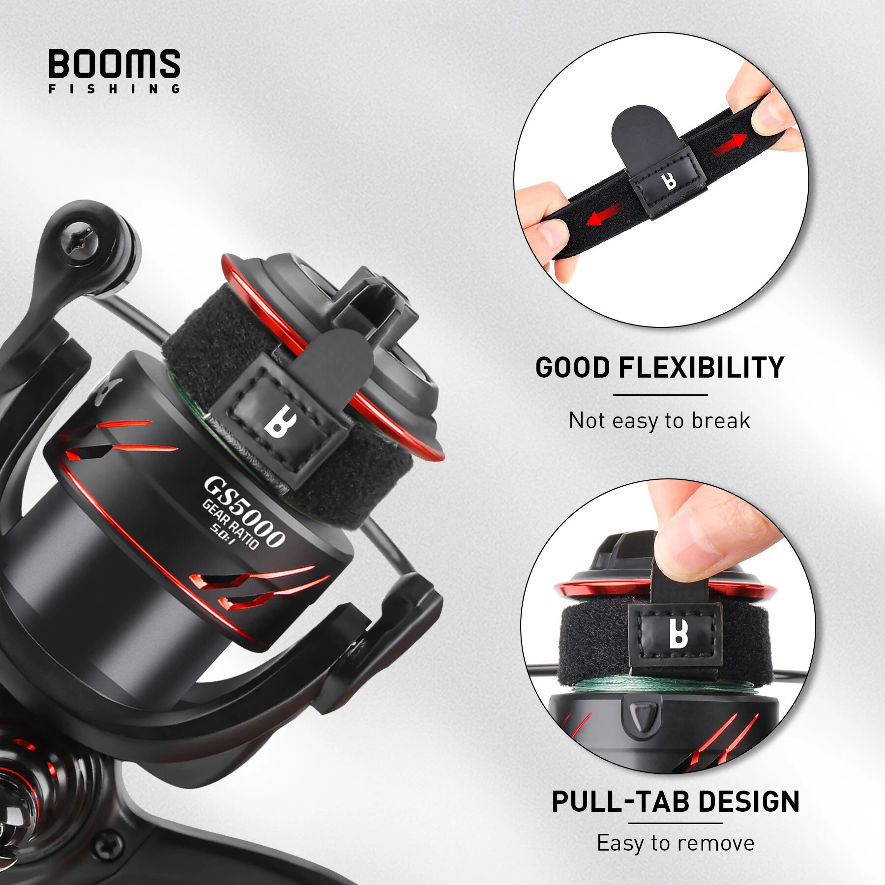 Booms Fishing-carrete giratori - Fishing Line Box reseña y precio